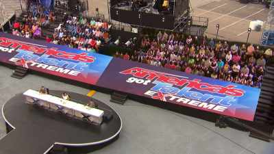 - So actually,
this is a good time to say - America's Got Talent: Extreme