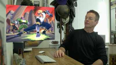 So actually, yeah,
if you can see, - Video Game Box Art: The Stories Behind the Covers