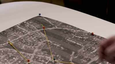 SO, AFTER THERE, HE MADE HIS WAY
THROUGH THIS WAY. - The Golden State Killer: It's Not Over