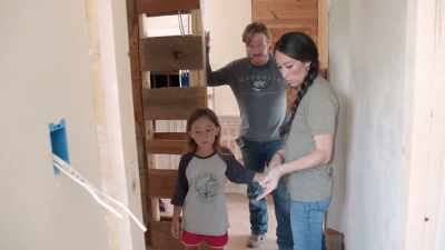 So, again, this is where I'm
trying to figure out flooring - Fixer Upper: Behind the Design