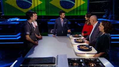 So, Alessandra, was that the first time
you've had a pig ear? - The Final Table