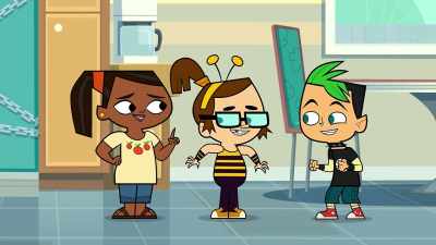 - So all we gotta do is buddy
up with Izzy - Total DramaRama