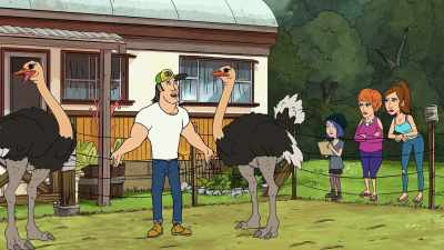 So all they have to do is get to
ostriching and beak-smooching, - Bless the Harts