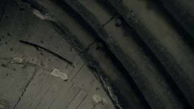 So it almost collapsed
after this big explosion, - Secret Nazi Ruins