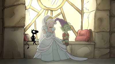 So, anyway, here comes the bride. - Disenchantment