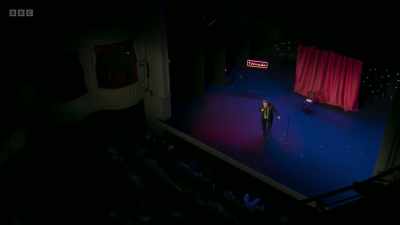 So anyway, he's finished his act,
this young comic, - Stewart Lee: Tornado