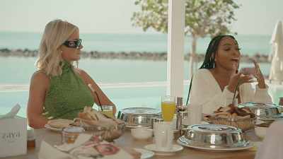 So, anyways, my point is,
I do-do 100% believe that - The Real Housewives of Dubai