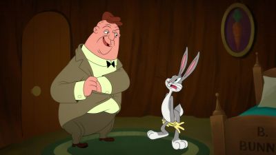 -So, where are ya gonna take me out, Mugsy? -Huh? - Looney Tunes Cartoons