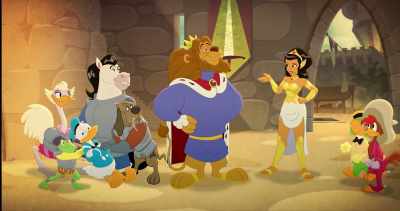 So, Arthur, your new hero methods are... - Legend of the Three Caballeros