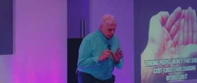 So at no point, on purpose, - Renegade: The Life Story of David Icke