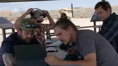 So at the 45 second mark,
look right here. - Jack Osbourne's Night of Terror: UFOs