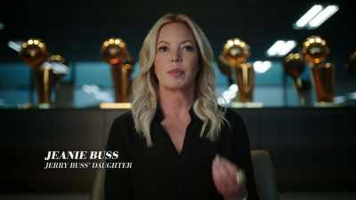 - So at the press conference,
my dad is explaining - Legacy: The True Story of the LA Lakers
