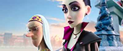 So Baba Yaga free can be,
at last. - Monster Family