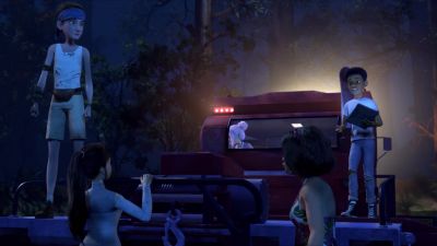 So, based on the fact that they're not displaying evasive behavior anymore, - Jurassic World: Camp Cretaceous