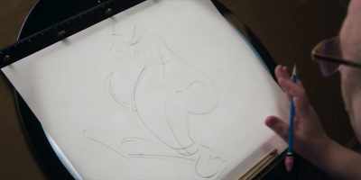 So, basically, I've just
drawn the entire character. - Sketchbook