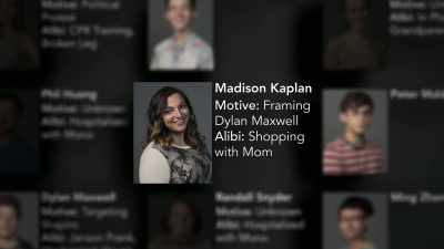 So, basically, the theory that Madison,
or anyone for that matter, - American Vandal