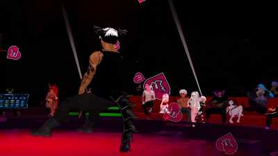 So basically,
this is just a little dance - We Met in Virtual Reality