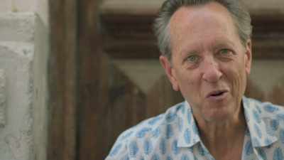So, to be here,
where he ended his journey, - Write Around the World with Richard E Grant