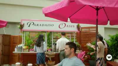 So Becca's standing there
and she hands me the ring, - Two Tickets to Paradise