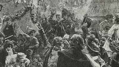 So it becomes a triumphal
procession itself, - Searching for Secrets