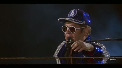 So, before we continue, - Elton John Live: Farewell from Dodger Stadium