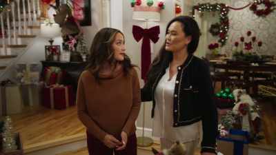 - So, you bringing anybody
to the party this year? - A Big Fat Family Christmas