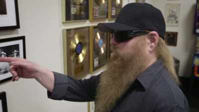 So, my brother came up to me
and pointed at Frank, - ZZ Top: That Little Ol' Band From Texas