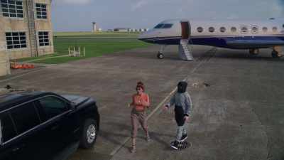 So by never showing your face
or speaking, - Leverage: Redemption
