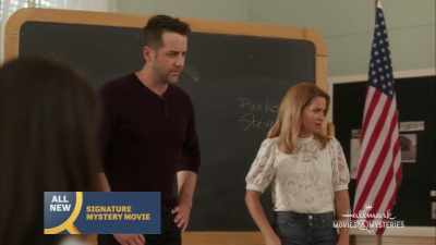 So Caldwell could
be pointing to Parker - Aurora Teagarden Mysteries: Reunited and It Feels So Deadly