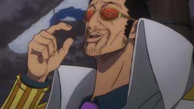 So it came out...
the Pirate King's treasure. - One Piece: Stampede