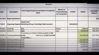 So we can actually see inside
Ian Bick's bank record. - Generation Hustle