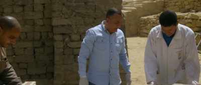 So, nobody can be sure what's in there. - Secrets of the Saqqara Tomb
