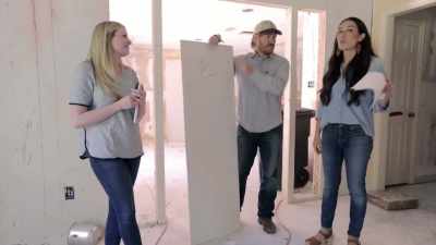 So, can we bring that
whole fireplace out? - Fixer Upper: Behind the Design