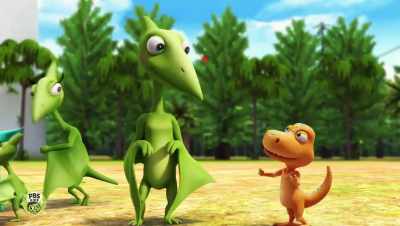 So can I ride the rides
by myself - Dinosaur Train: Adventure Island