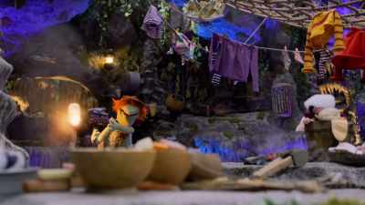 So can it just glow, glow away? - Fraggle Rock: Back to the Rock