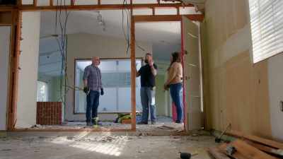 So, can you kind of
see what's going on now - Renovation Impossible
