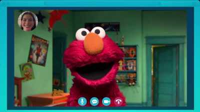 So you can make that rock
look like - Sesame Street: Elmo's Playdate