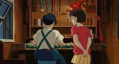 - So, can you play the violin?
- Sort of. - Whisper of the Heart