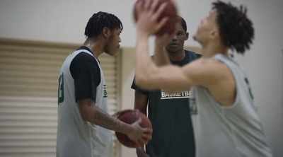 So, you can probably
get by a nigga off the first step, - Last Chance U: Basketball