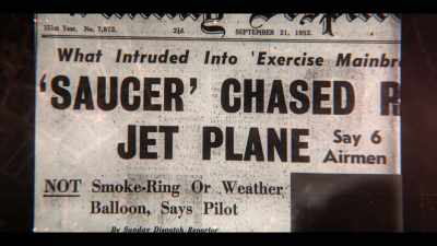 So you can say,
"Well, there were more people" - Beyond: UFOS and the Unknown