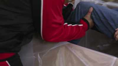 So Carlos said that they had
placed her body in plastic, - Buried In The Backyard