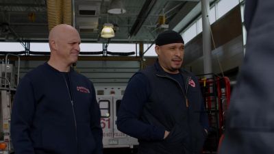 So Casey's still making you
spit polish the place, huh? - Chicago Fire