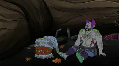 So, come on, gang.
Let's roll up our sleeves. - Aqua Teen Forever: Plantasm