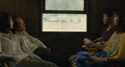 So we commuted together
to Kagoshima to ask their permission. - Survival Family