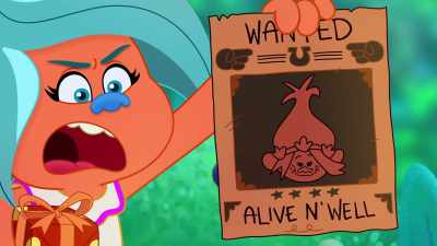 So consider her wanted, - Trolls: TrollsTopia