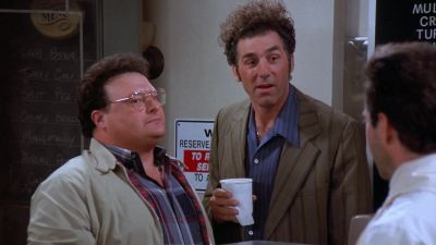 -So continue.
-My friend is awfully disappointed. - Seinfeld