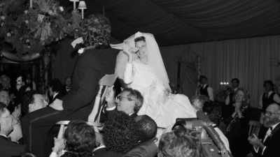 So, she converted to Judaism
just before we got married. - Spielberg