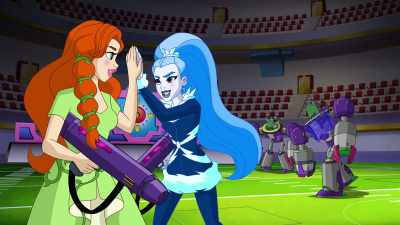 So cool Science for the win - DC Super Hero Girls: Intergalactic Games