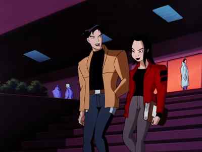 So, Dana, you got time
for a fizz or something? - Batman Beyond