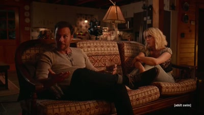 So that day she had,
like, her period, - Adult Swim Yule Log